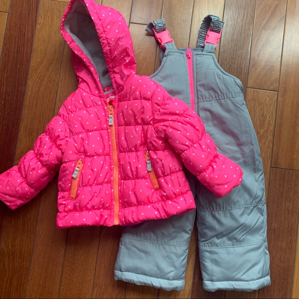 Carter’s 2 Piece Snowsuit, Size 12M